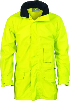 DNC 3706 Polyester/PVC Classic Rain Jacket
