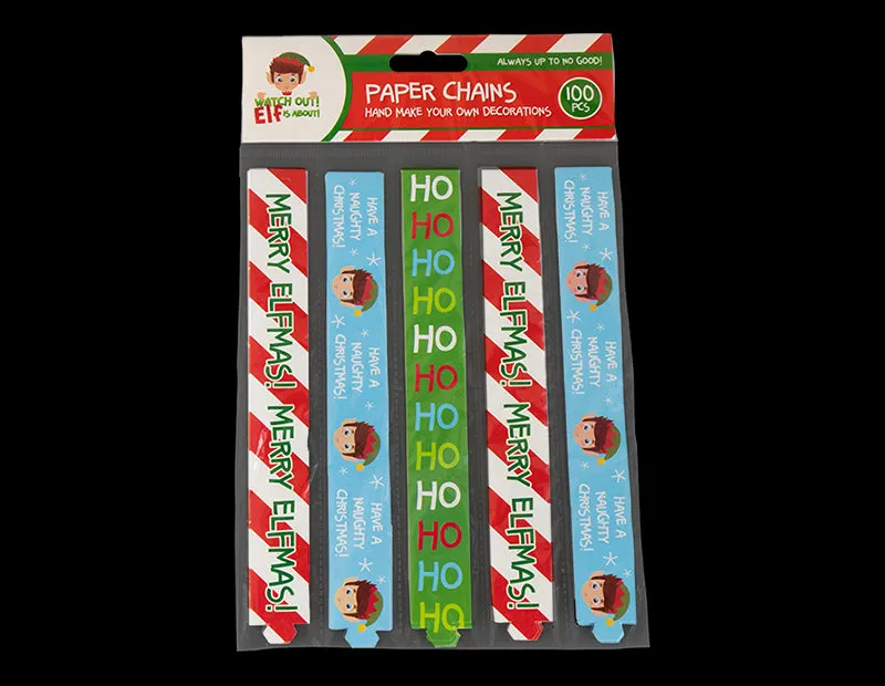 Elf Paper Chains - 100 Pack (XMA3088)