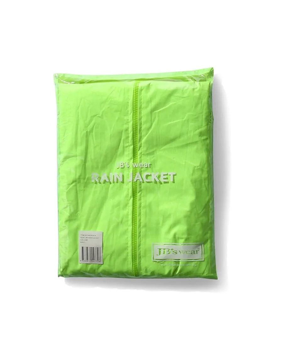 JB RAIN JACKET LIME