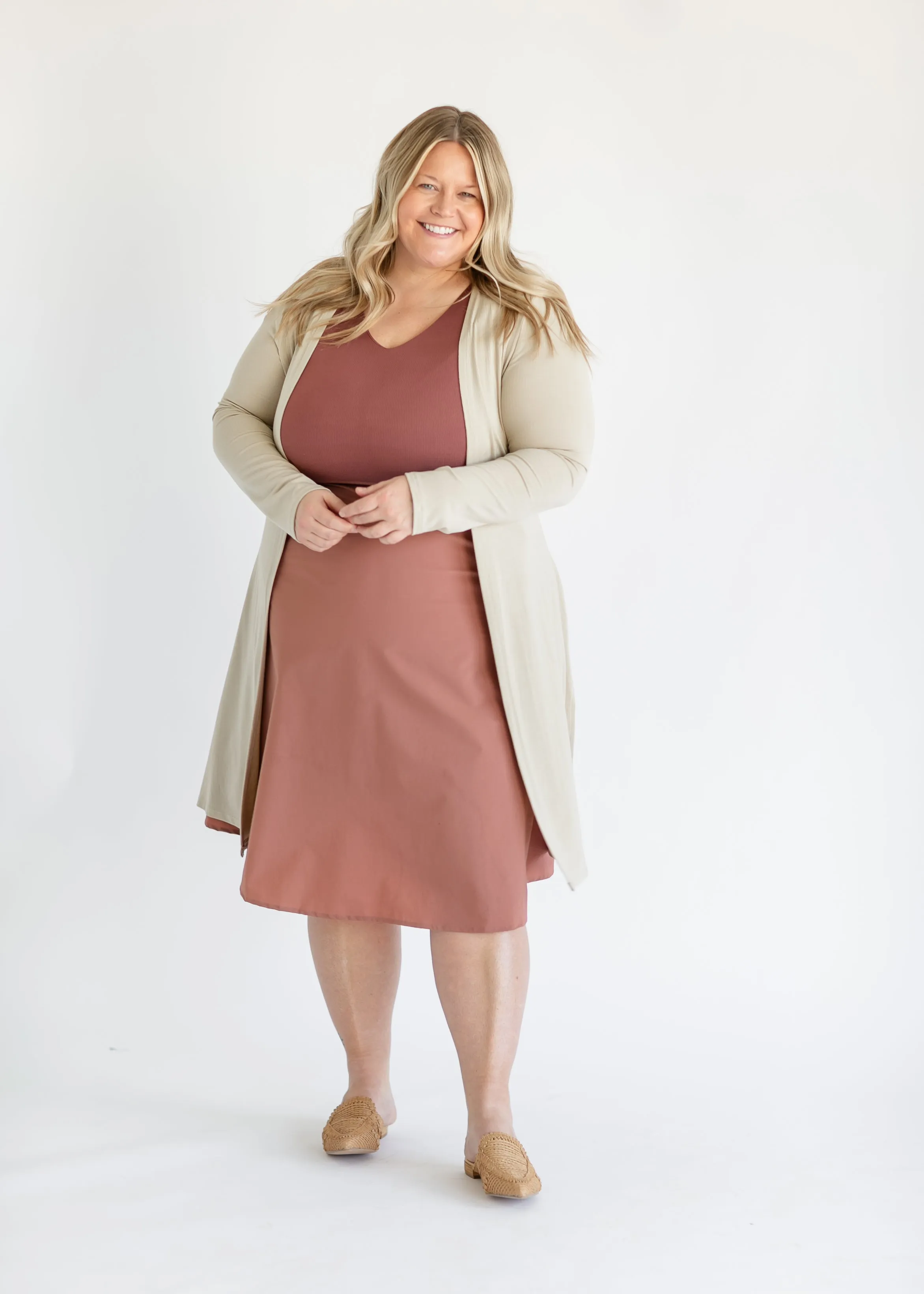 Kate Cap Sleeve Midi Dress - FINAL SALE
