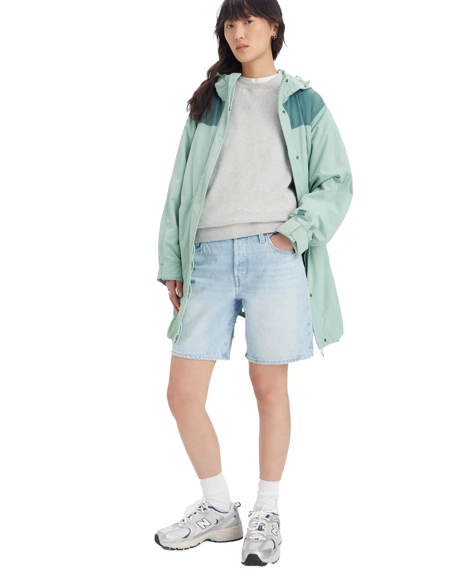 Misty Rain Jacket in Granite Green