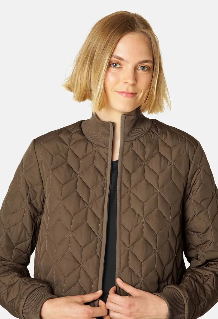 Quilt Jacket - Cub Brown