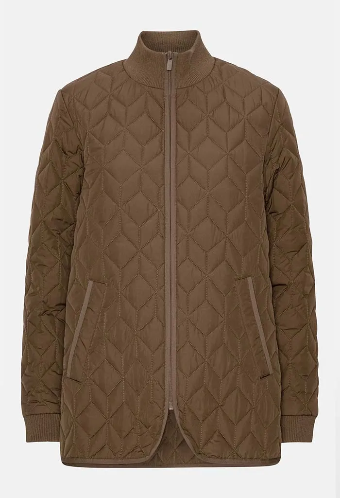 Quilt Jacket - Cub Brown