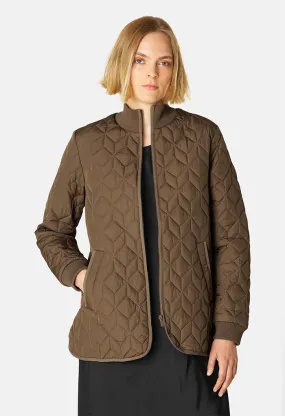 Quilt Jacket - Cub Brown
