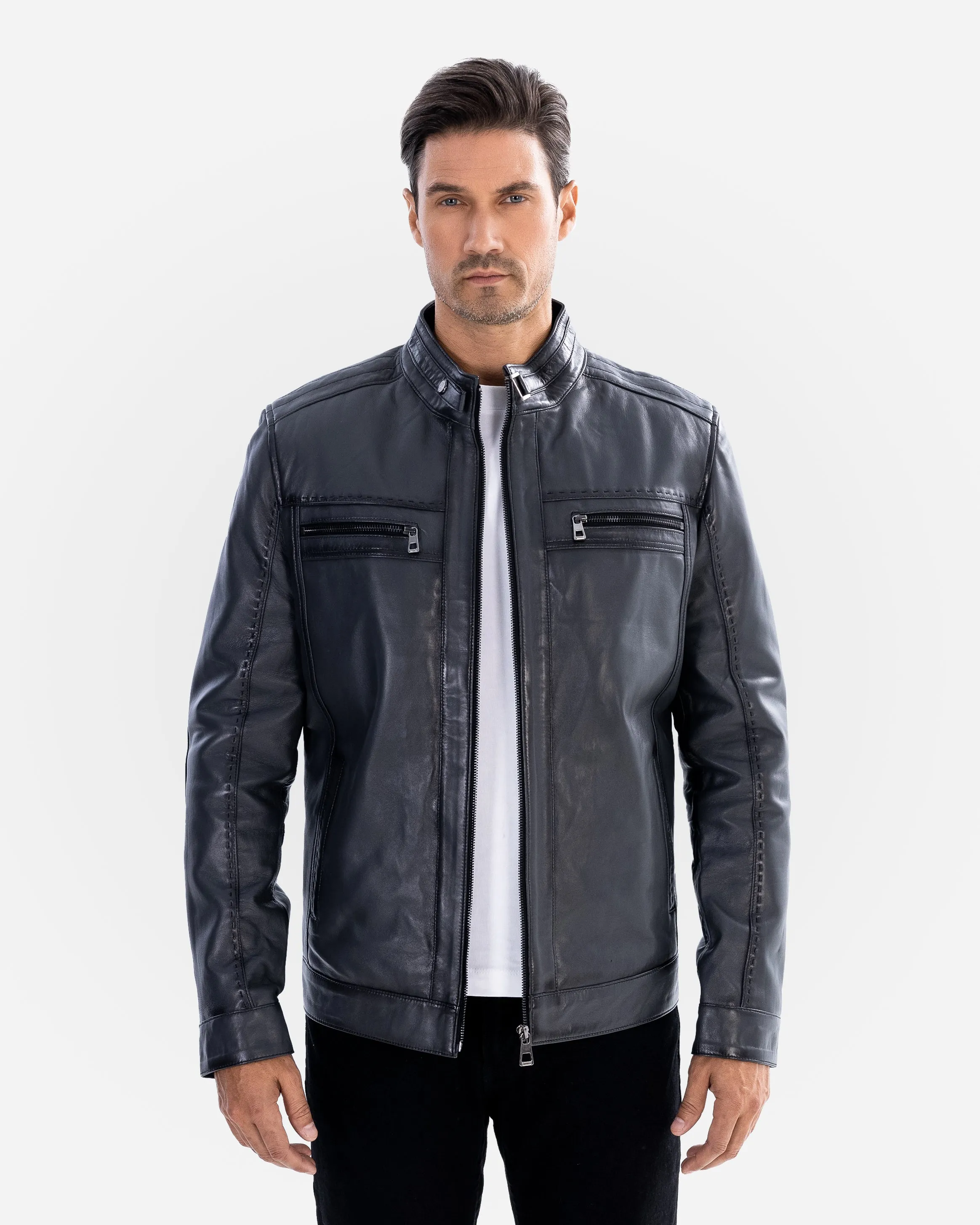 RONAN  Leather Jacket