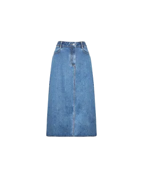 SUBLIME DENIM MIDI SKIRT