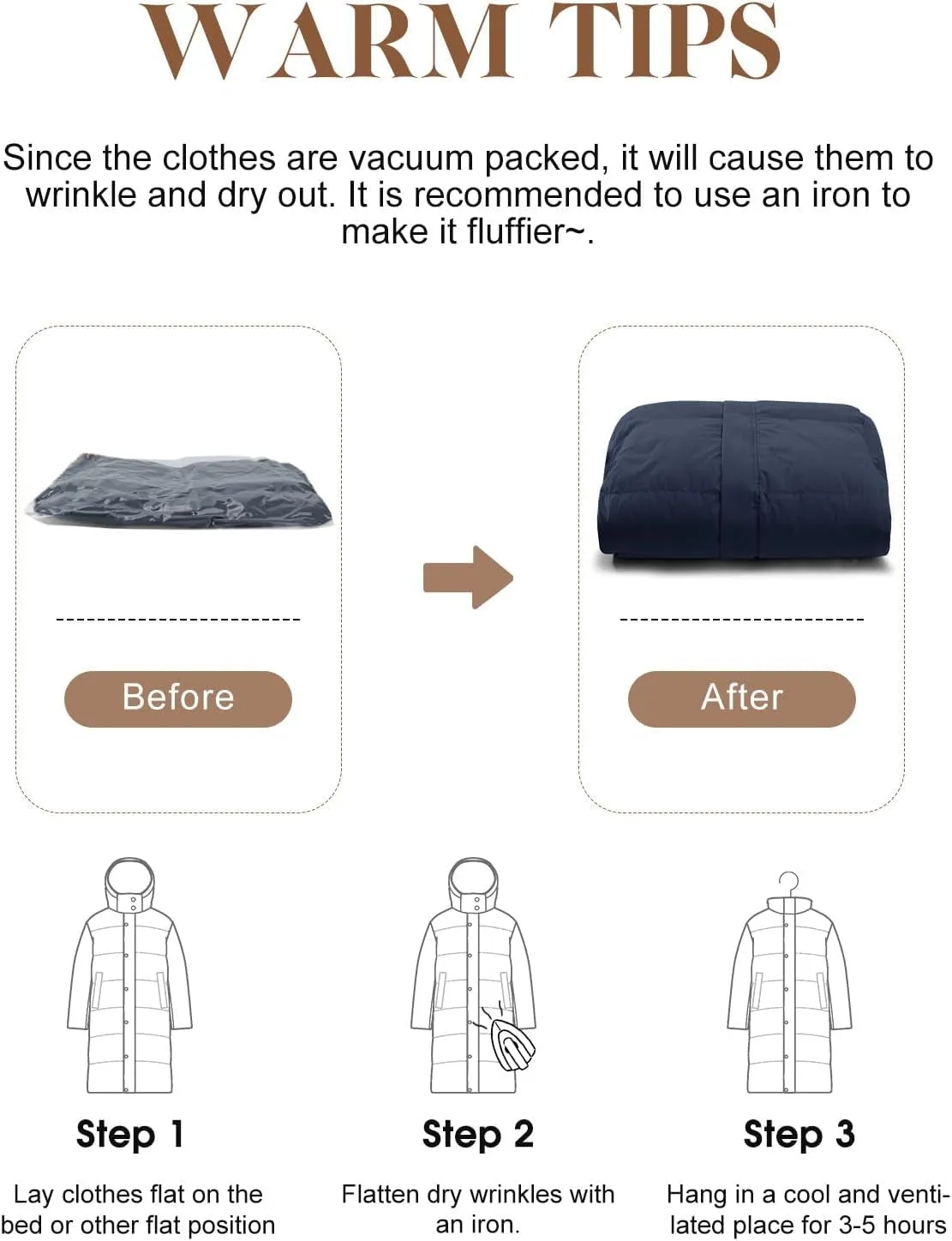 Women'S Long Winter Coat Long Sleeve Puffer Quilted Coats Thickened Warm Hooded Padded Jackets Ladies Longline Windproof Outerwear for Winter